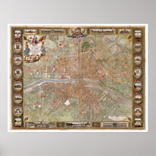 Póster Paris 1788