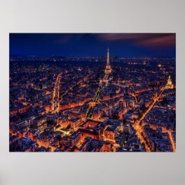 Poster Paris à Noite
