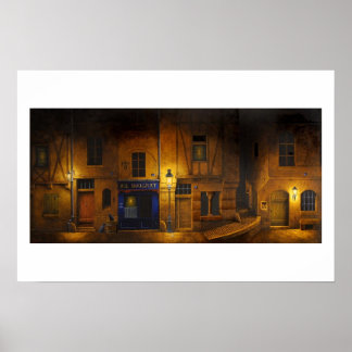 Poster Paris À Noite