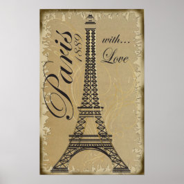 Póster Paris, com amor