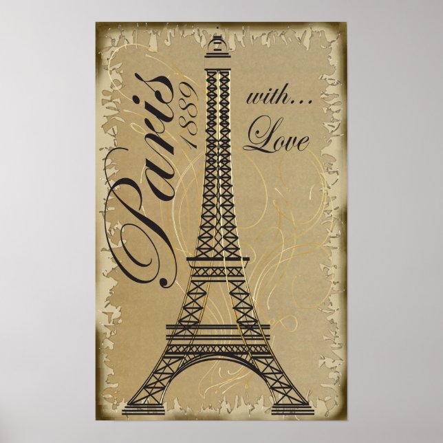 Póster Paris, com amor (Frente)