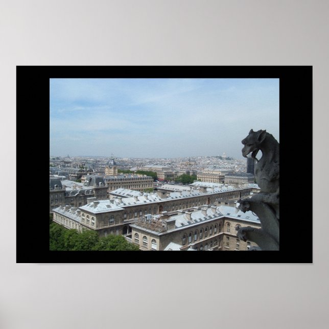 Poster Paris de Notre Dame (Frente)