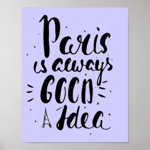 Póster Paris É Sempre Uma Boa Ideia