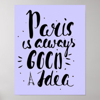 Póster Paris É Sempre Uma Boa Ideia