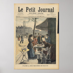 Poster Paris em seis horas na manhã