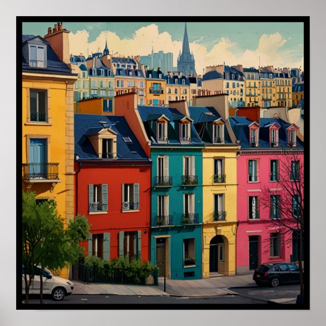 Poster Paris Encantadora (Frente)