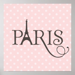 Póster Paris extravagante