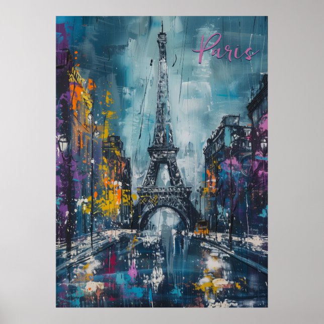 Poster Paris Fashion Night (Frente)