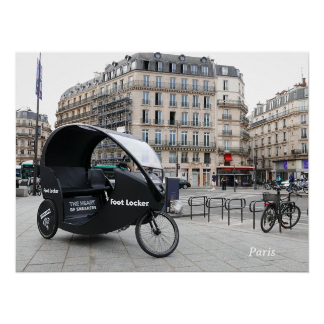 Póster Paris. França. (Frente)