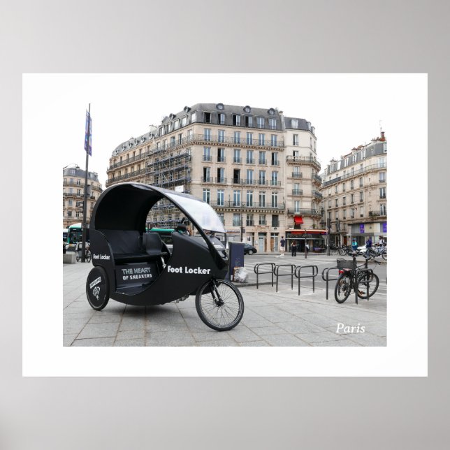 Poster Paris. França. (Frente)