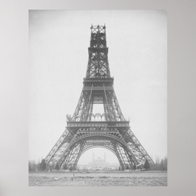 Poster Paris - La Tour Eiffel - 1889 (Frente)