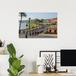 Poster Paris Nice Circuito De Ciclismo Em Nice 19 De Març