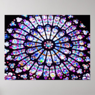 Poster Paris Notre Dame - A Janela Rosa
