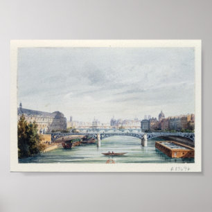 Poster Paris Pont bridge
