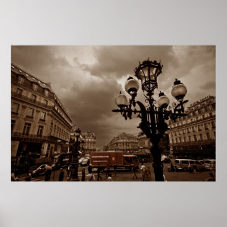 Póster Paris Street Scene (I)