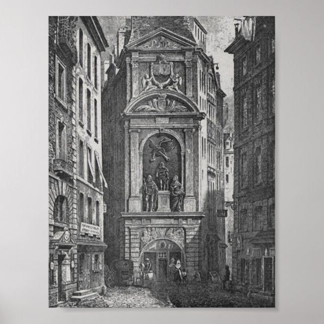 Poster Paris - Vintage (Frente)