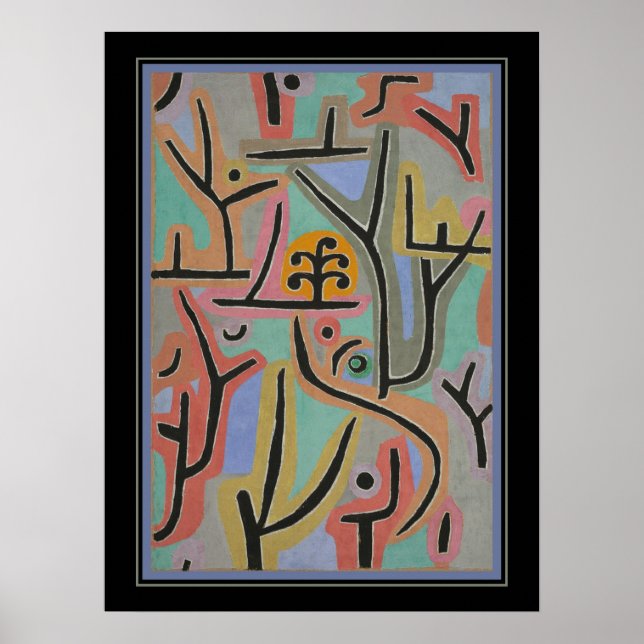 Poster "Park Bei Lu" por Paul Klee (Frente)