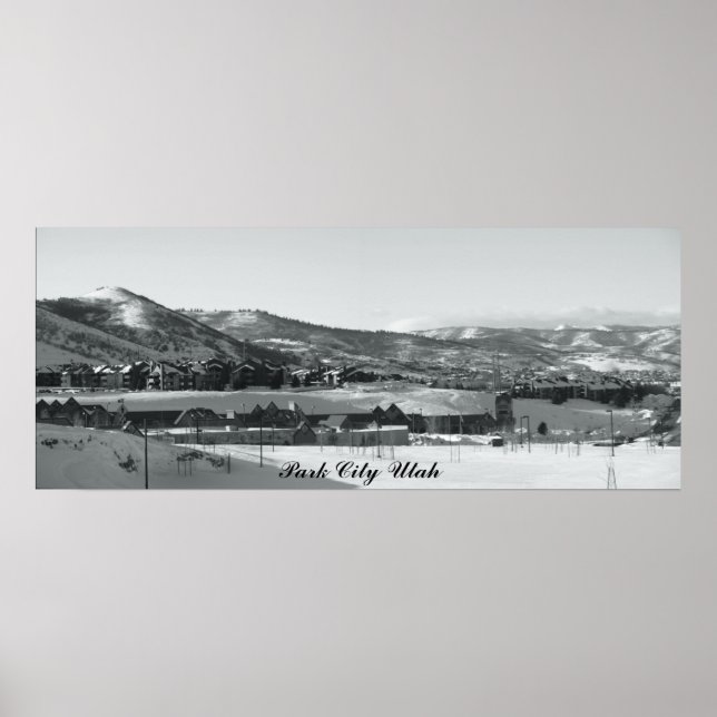 Poster Park City Utah (Frente)