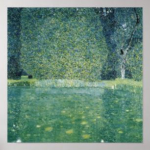 Poster Park of Schloss Kammer - Gustav Klimt (1910)