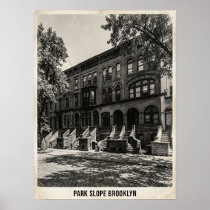 Poster Park Slope Brooklyn Nova York