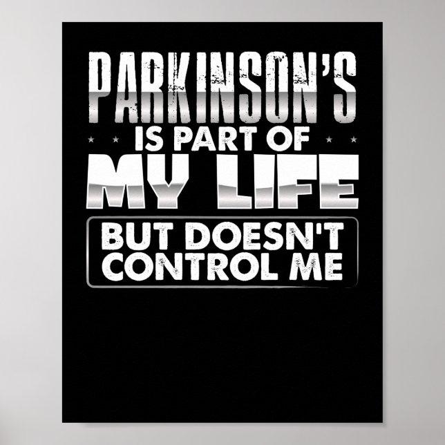 Poster Parkinsons É Parte Da Minha Vida Parkinsons (Frente)