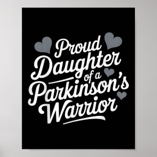 Poster Parkinsons Warrior Proud Fila