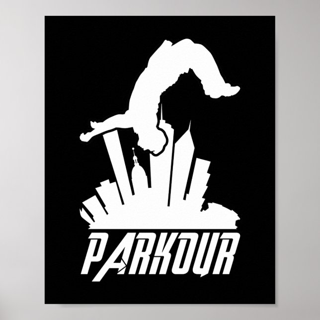 Poster Parkour Freerunner Parkour Runner (Frente)