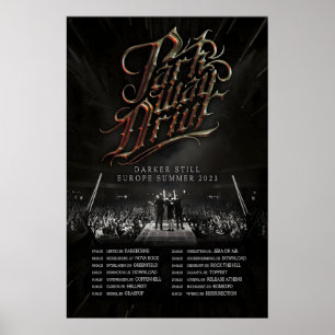 Poster Parkway Drive Darker Still023 Tour REPRODUÇÃO