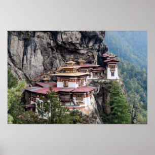 Poster Paro Taktsang: O mosteiro do ninho do Tigre - But
