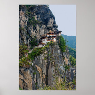 Poster Paro Taktsang: O mosteiro do ninho do Tigre - But