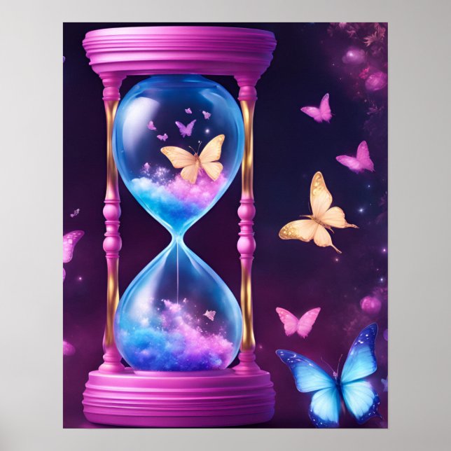 POSTER PÁRPULO DE BORRACHA DE MANTEIGA DE HORA (Frente)