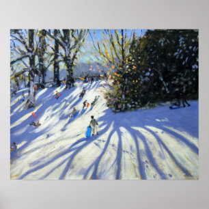 Poster Parque adiantado de Darley da neve