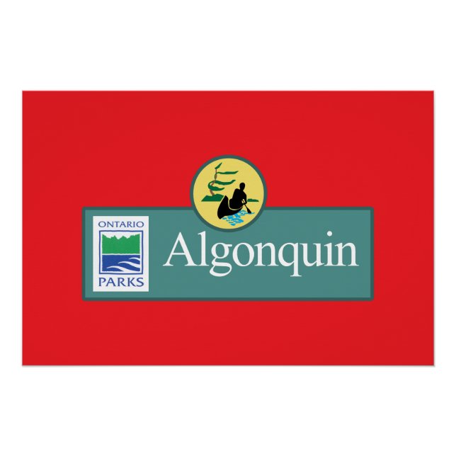 Póster Parque Algonquin (Frente)