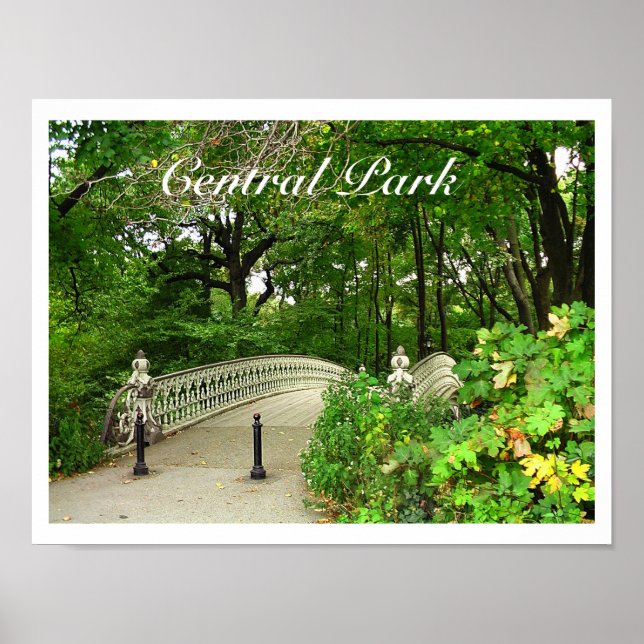 Póster Parque Central da Ponte do Reservatório Sudeste, N (Frente)