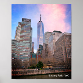 Poster Parque da Bateria de Staten Island Ferry NYC