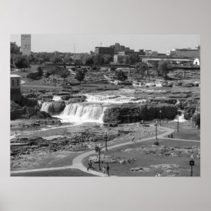 Póster Parque das quedas