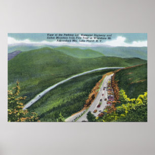 Póster Parque de estacionamento, Hwy memorável, Esther M