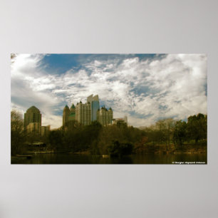 Poster Parque de Piedmont, Atlanta, GA