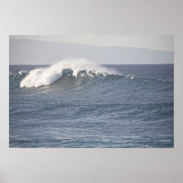 Poster Parque de Praia Hookipa, Costa Norte de Maui, (Frente)