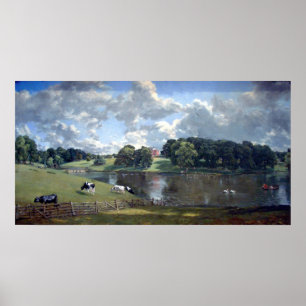 Póster Parque de Wivenhoe por John Constable