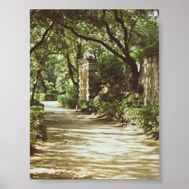 Poster Parque del Laberinto de Horta (Frente)