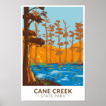 Parque Estadual Cane Creek Arkansas Antigo