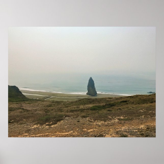 Poster Parque Estadual Cape Blanco, Costa do Oregon (Frente)