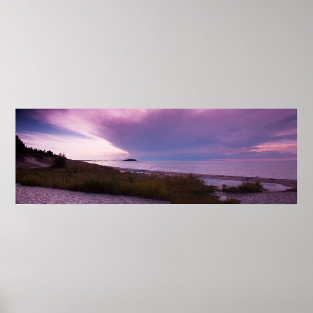 Poster Parque Estadual das Ilhas dos Pescadores, Michigan (Frente)