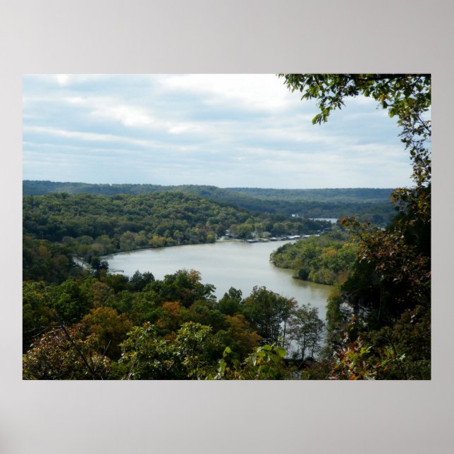 Póster Parque Estadual de Ha Ha Tonka (Frente)