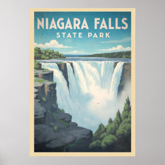 Poster Parque Estadual de Niagara Falls V01