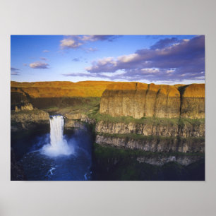 Póster Parque Estadual de Palouse Falls em Washington