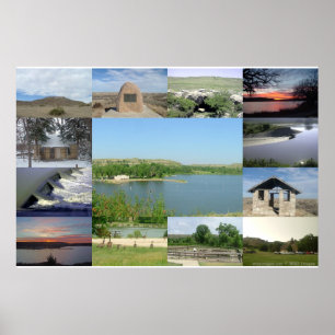 Póster Parque estadual de Scott do lago