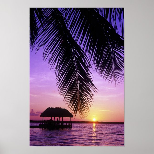 Póster Parque Estadual John Pennekamp, Florida Keys, Key (Frente)