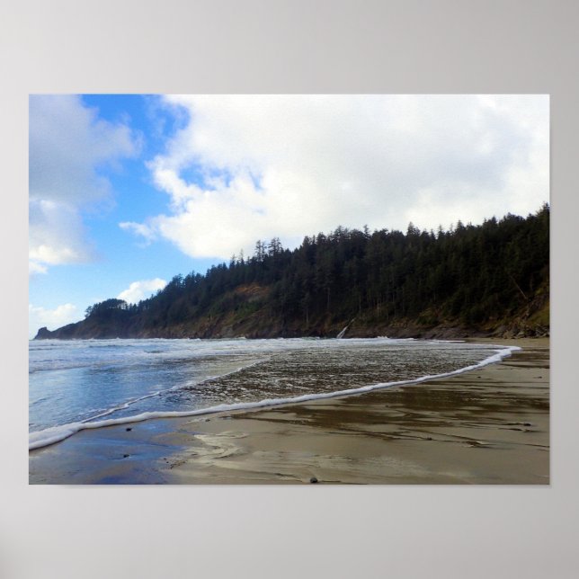 Poster Parque Estadual Oswald West, Costa do Oregon (Frente)